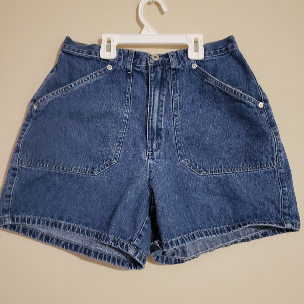 Vintage LA Blues Denim Shorts Size 8